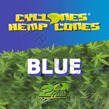 PREROLL CONES - CYCLONE HEMP BLUE 2pk - Sydney Vape Supply