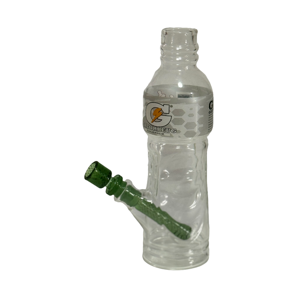 Gatorbeug Clear Glass Facekick Glass Bong 24cm - Sydney Vape Supply