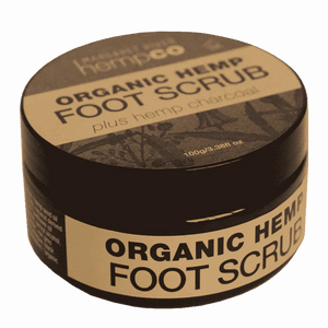Organic Hemp Charcoal Foot Scrub - Sydney Vape Supply