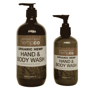Organic Hemp Hand & Body Wash - Cedarwood & Neroli 500ml - Sydney Vape Supply